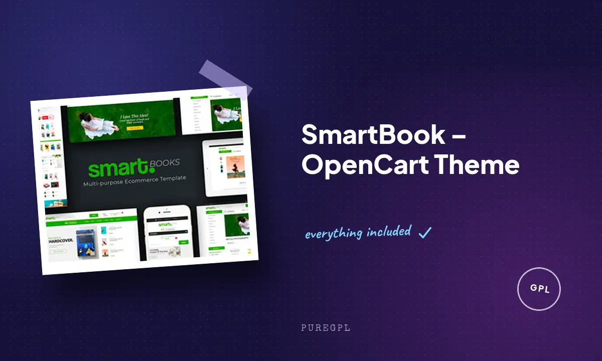 SmartBook – OpenCart Theme