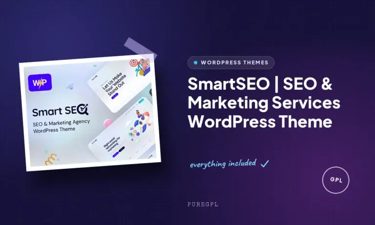 smartseo seo marketing services wordpress theme