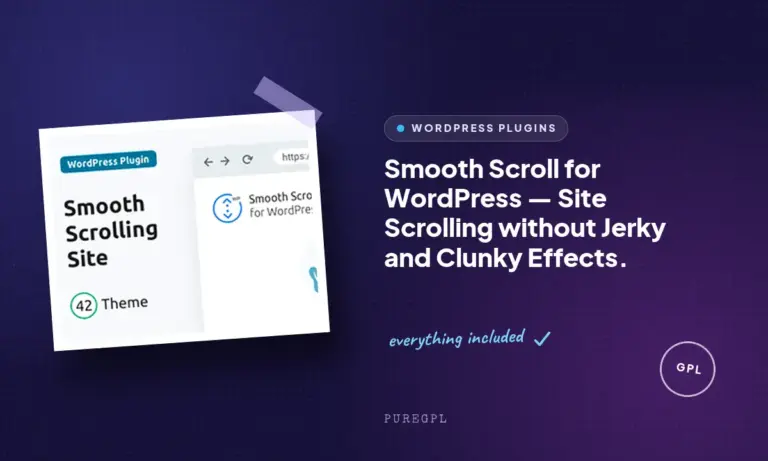 smooth scroll for wordpress site scrolling without jerky and clunky effects