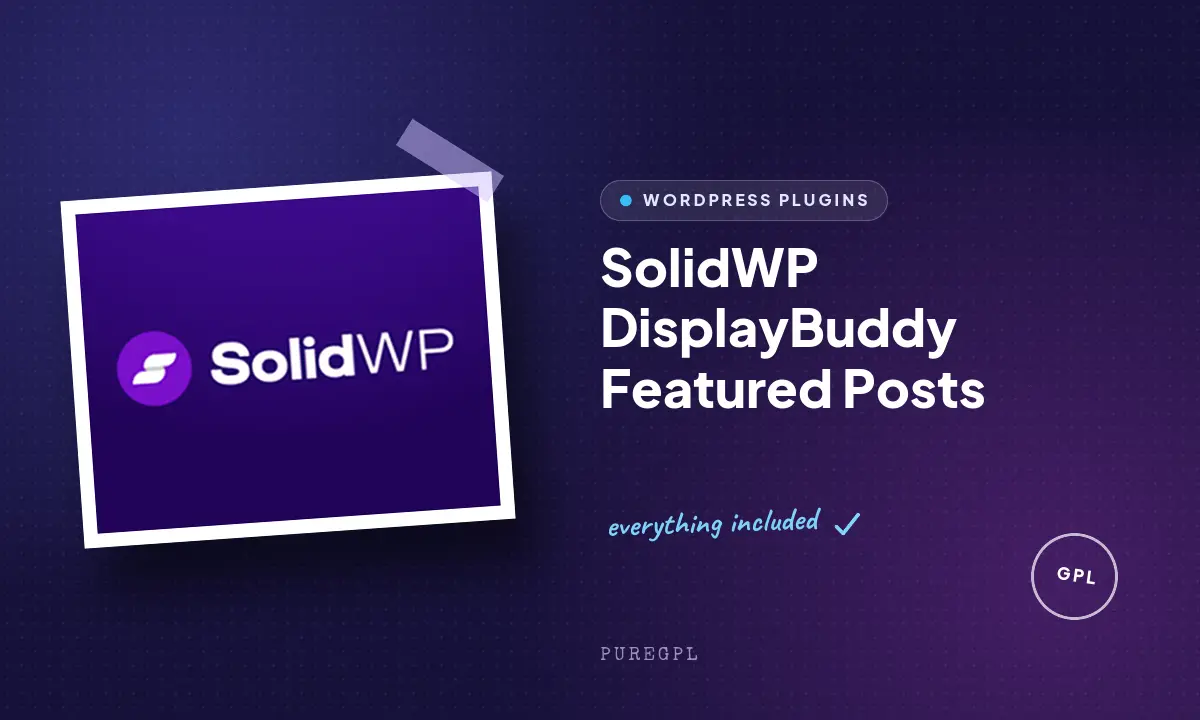Solidwp | DisplayBuddy Featured Posts