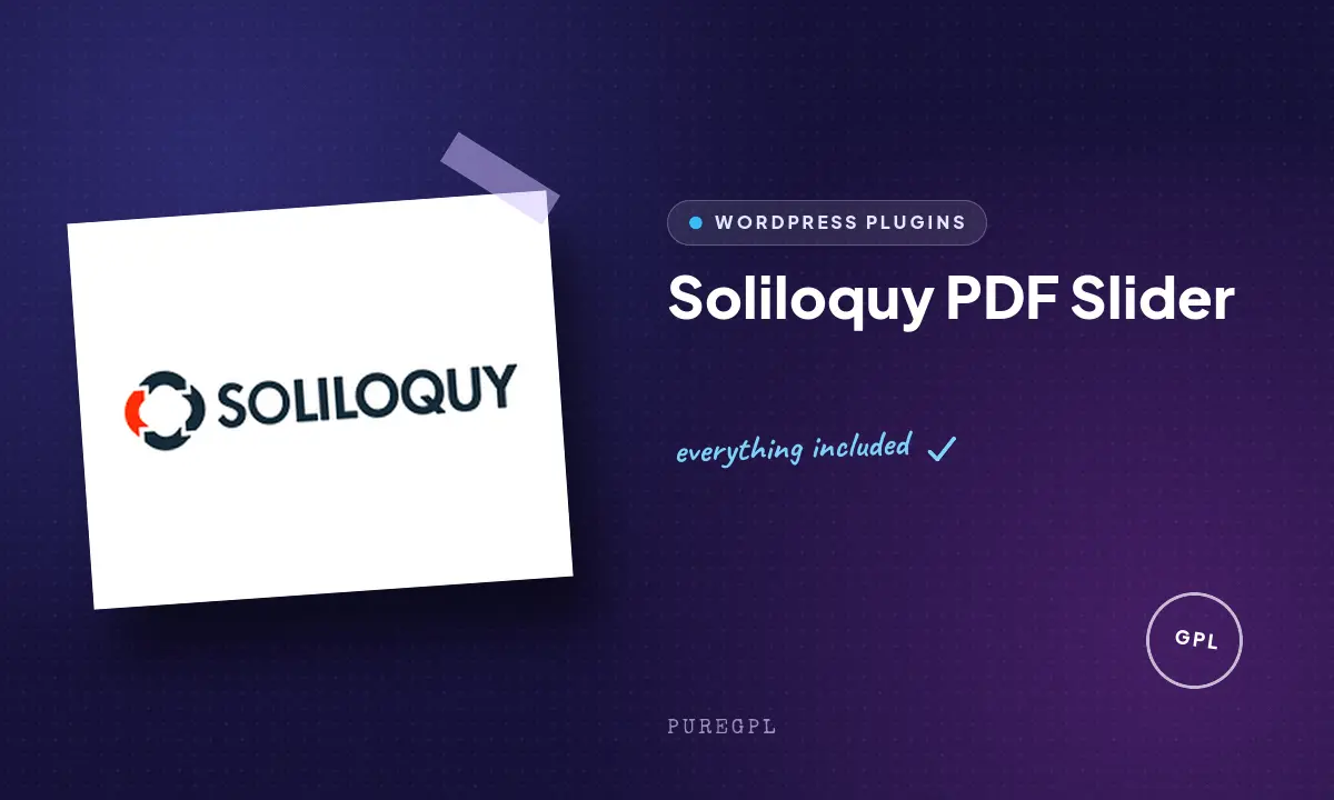 Soliloquy | PDF Slider