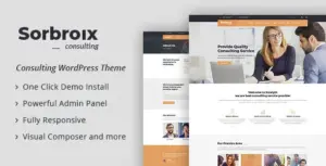 Sorbroix Business Consulting WordPress Theme