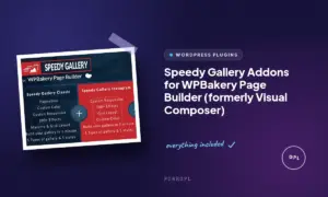 speedy gallery addons for wpbakery page builder formerly visual composer
