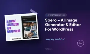 spero ai image generator editor for wordpress