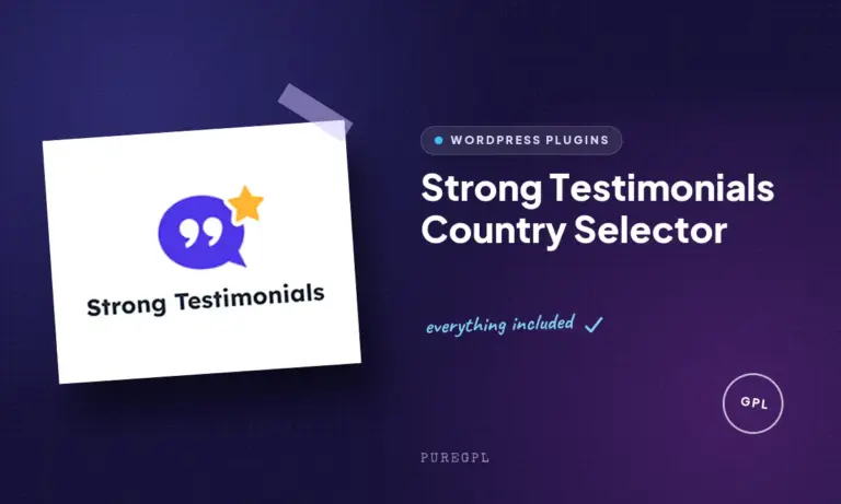 strong testimonials country selector