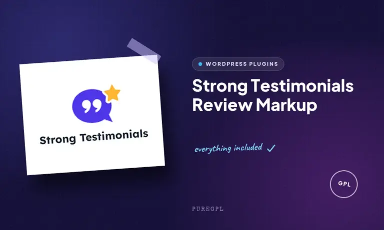 strong testimonials review markup