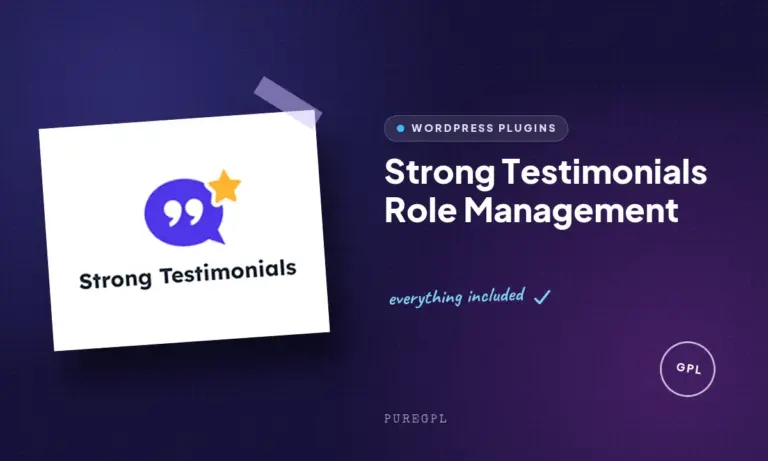 strong testimonials role management