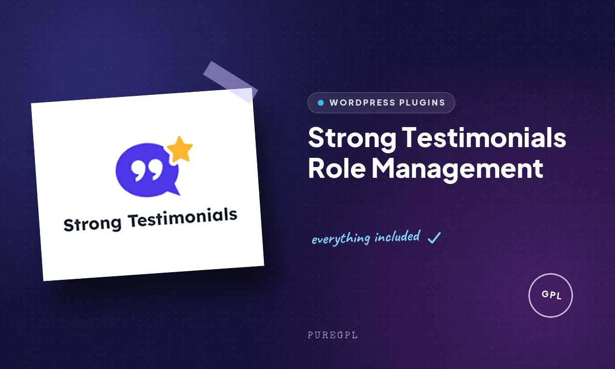 Strong testimonials | Role Management