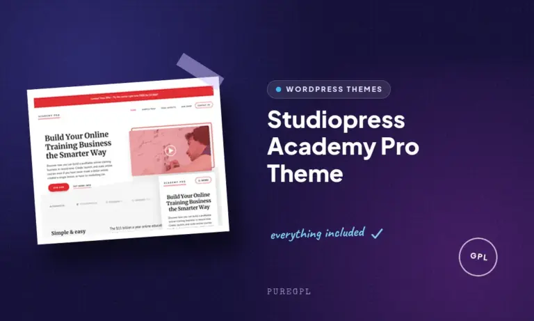 studiopress academy pro theme