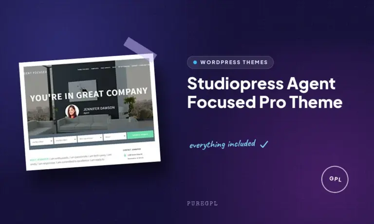 studiopress agent focused pro theme