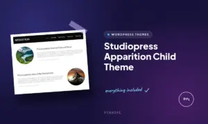 studiopress apparition child theme