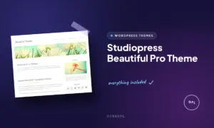studiopress beautiful pro theme