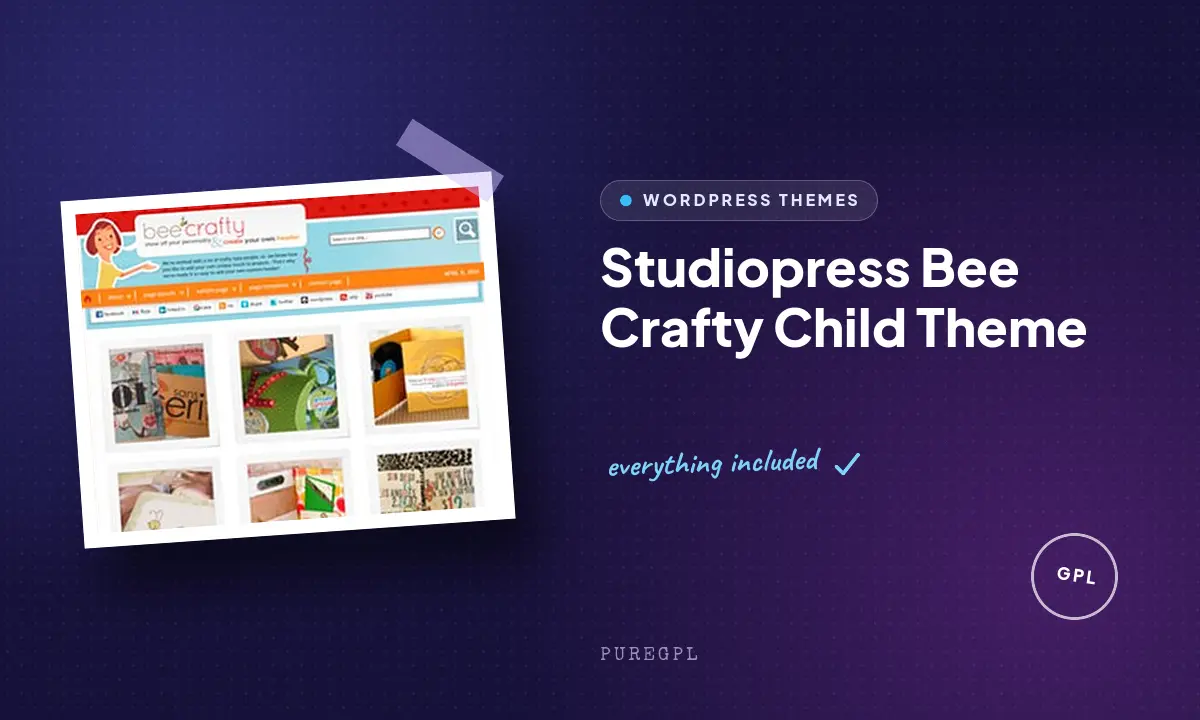 Studiopress | Bee Crafty