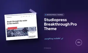 studiopress breakthrough pro theme