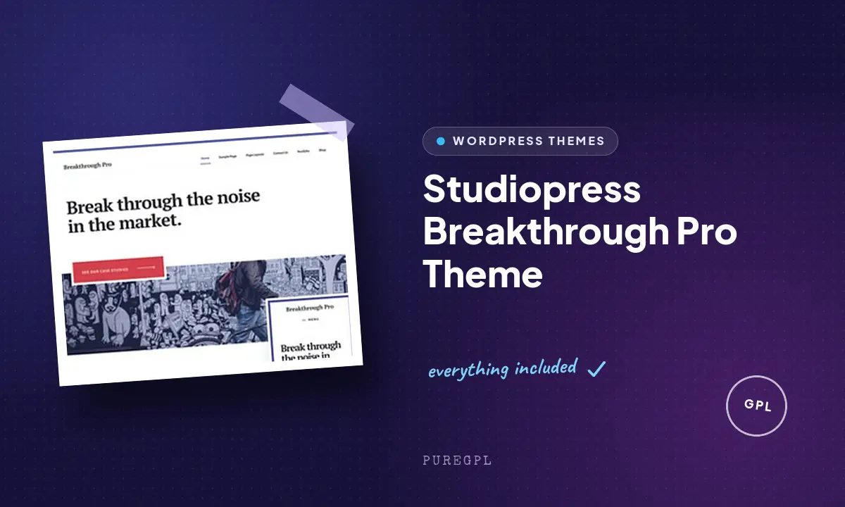 Studiopress | Breakthrough