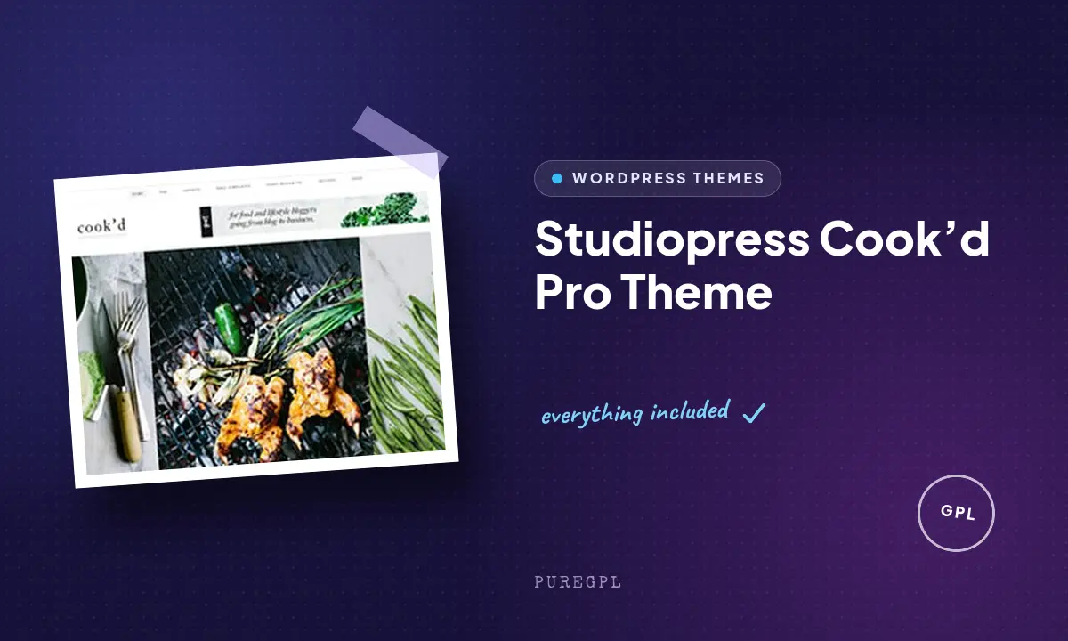 Studiopress | Cook’d