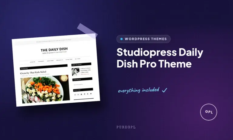 studiopress daily dish pro theme