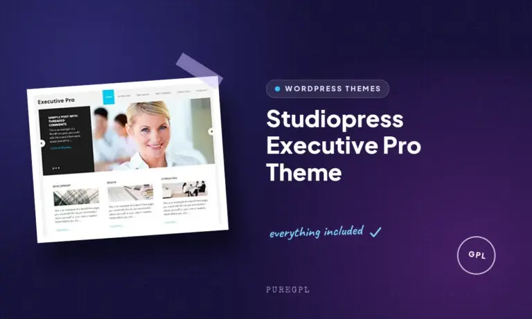 studiopress executive pro theme