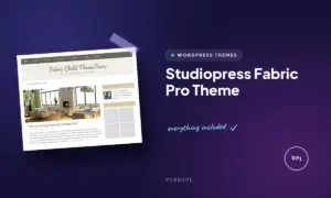 studiopress fabric pro theme