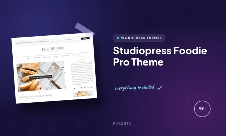 studiopress foodie pro theme