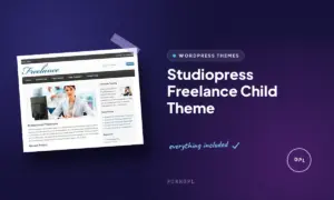 studiopress freelance child theme