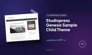 studiopress genesis sample child theme