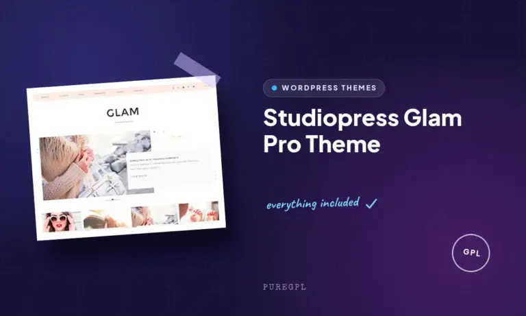 studiopress glam pro theme