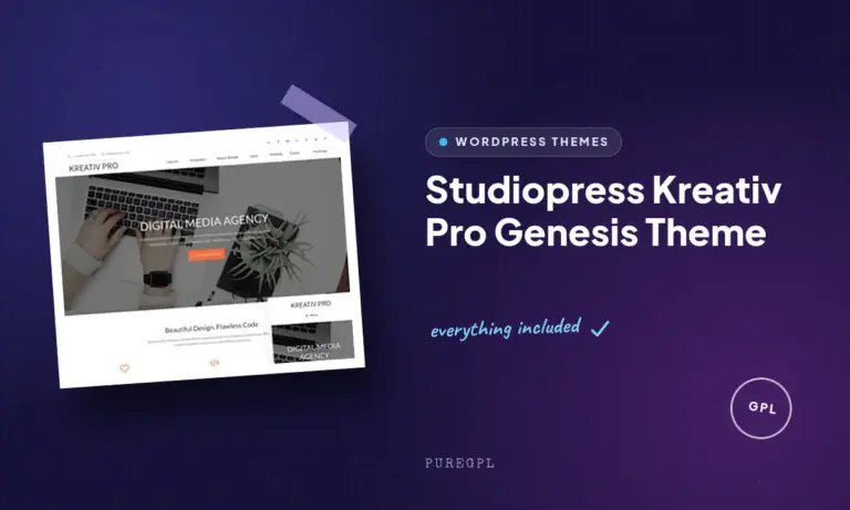 studiopress kreativ pro genesis theme