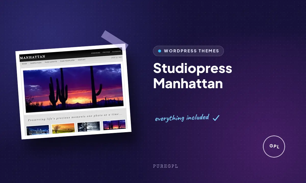Studiopress | Manhattan