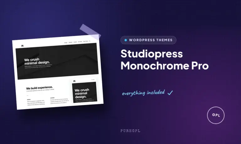 studiopress monochrome pro