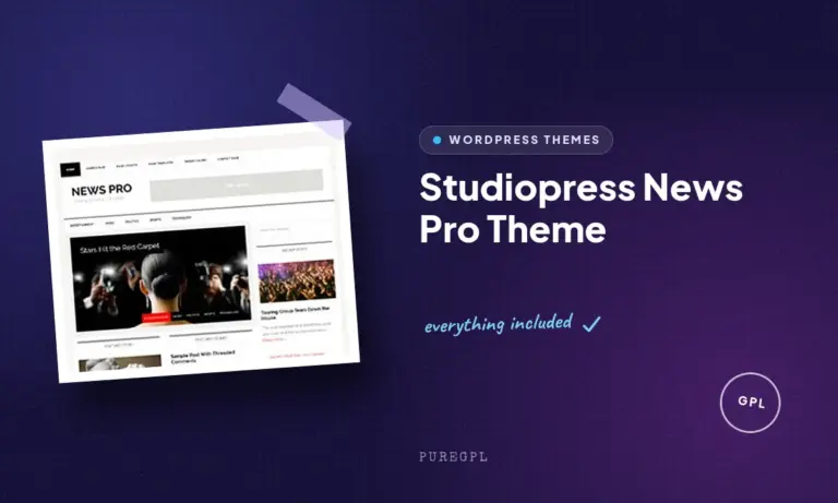 studiopress news pro theme