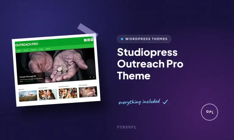 studiopress outreach pro theme