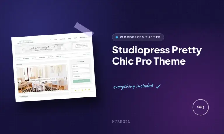 studiopress pretty chic pro theme