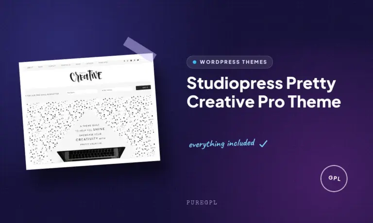 studiopress pretty creative pro theme