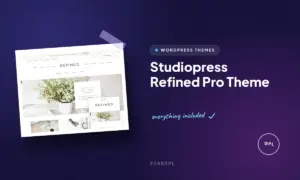studiopress refined pro theme
