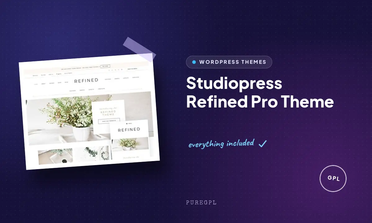 Studiopress | Refined