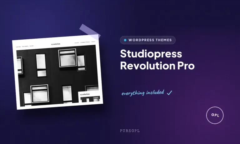 studiopress revolution pro