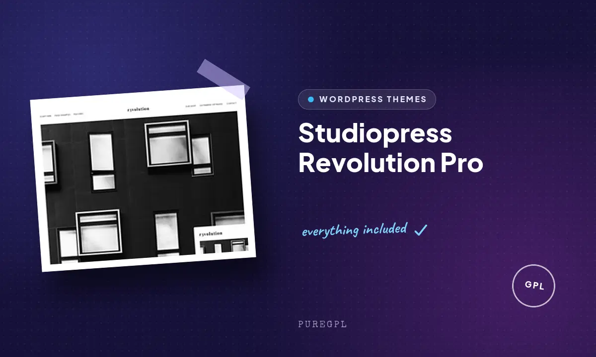Studiopress | Revolution Pro