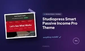 studiopress smart passive income pro theme