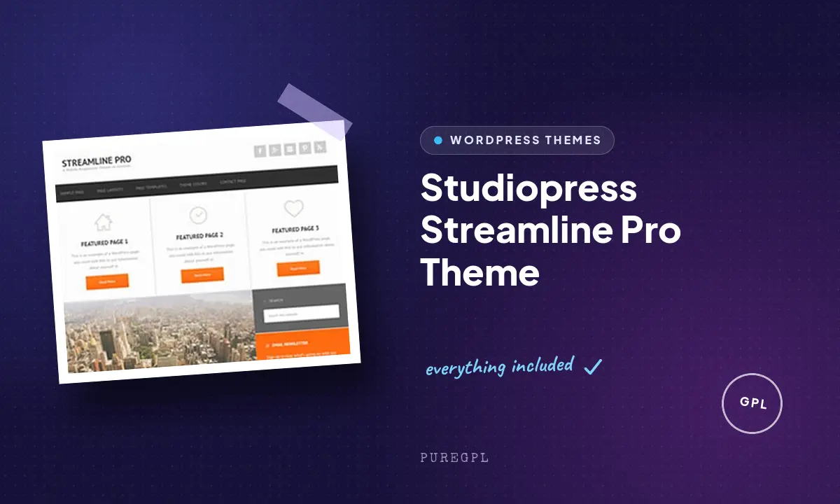 Studiopress | Streamline
