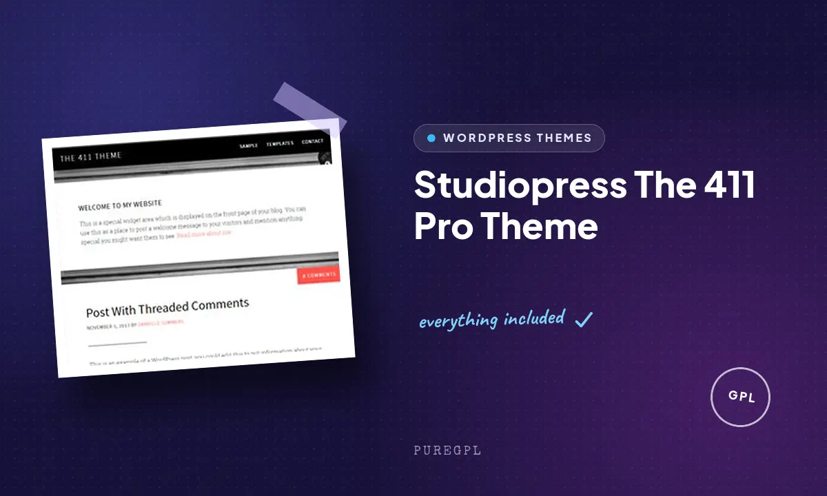 Studiopress | The 411