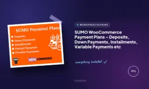 sumo woocommerce payment plans deposits down payments installments variable payments etc