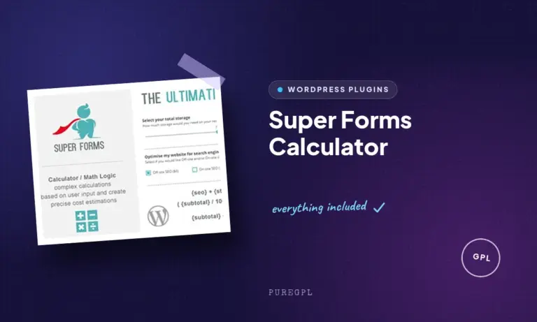 super forms calculator