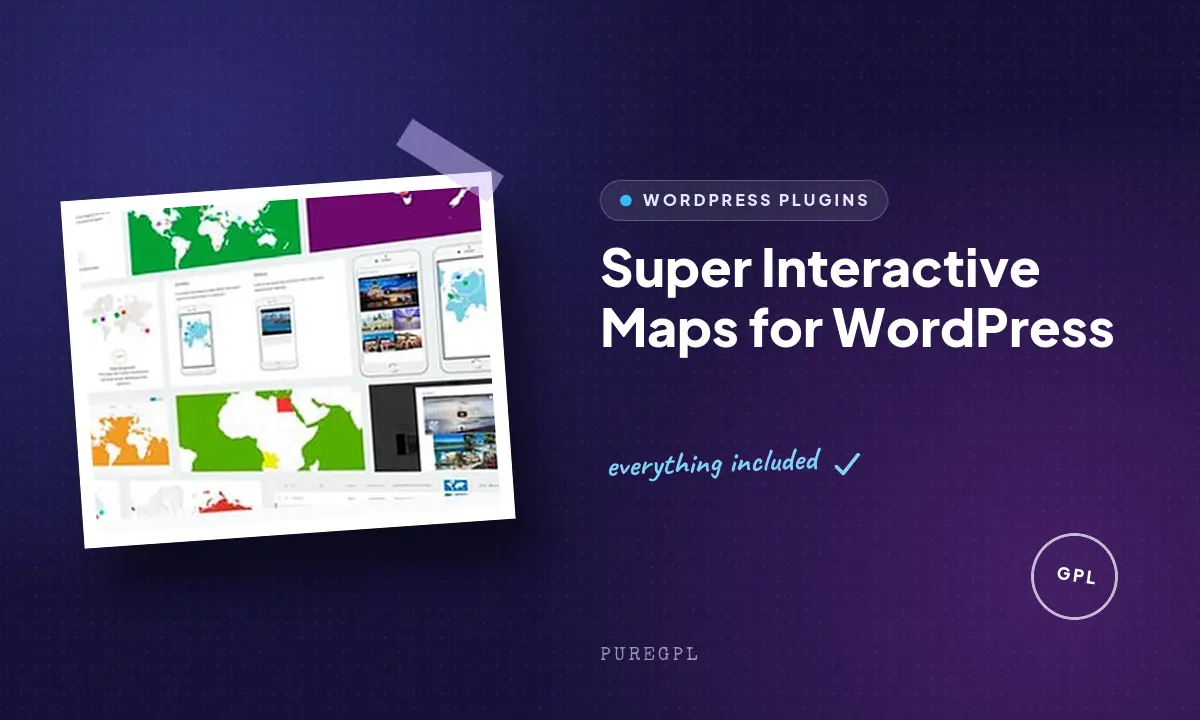 Super Interactive Maps for WordPress