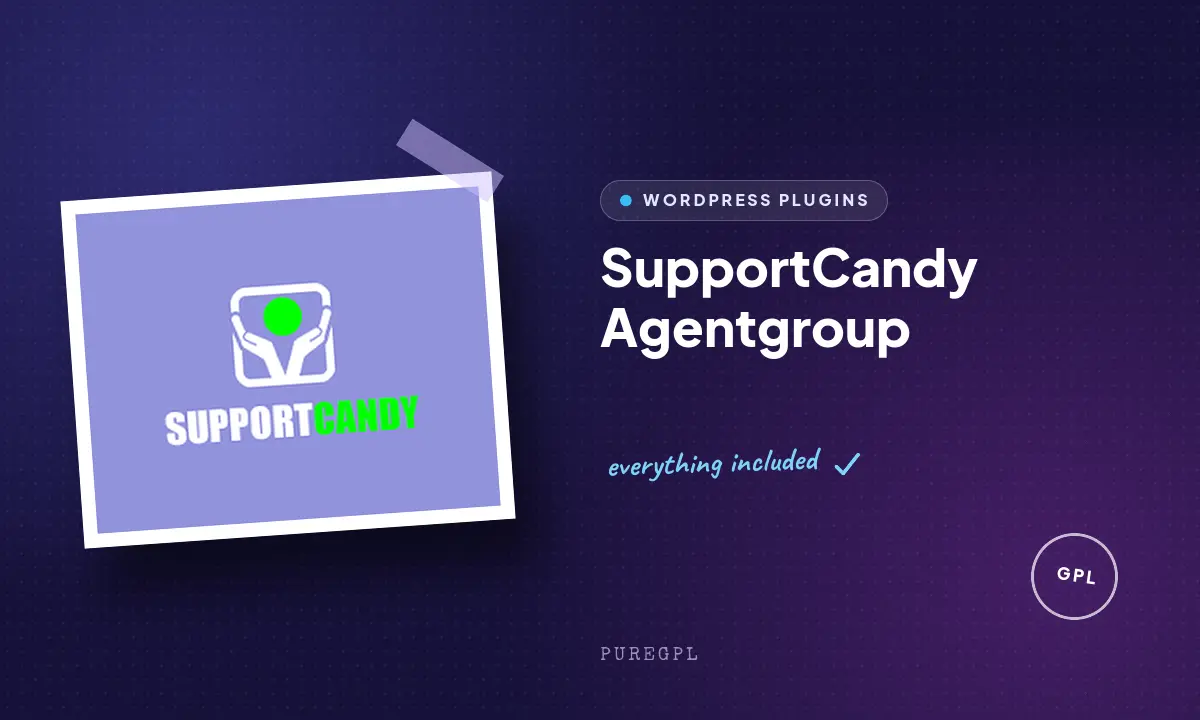 Supportcandy | Agentgroup