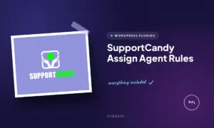 supportcandy assign agent rules