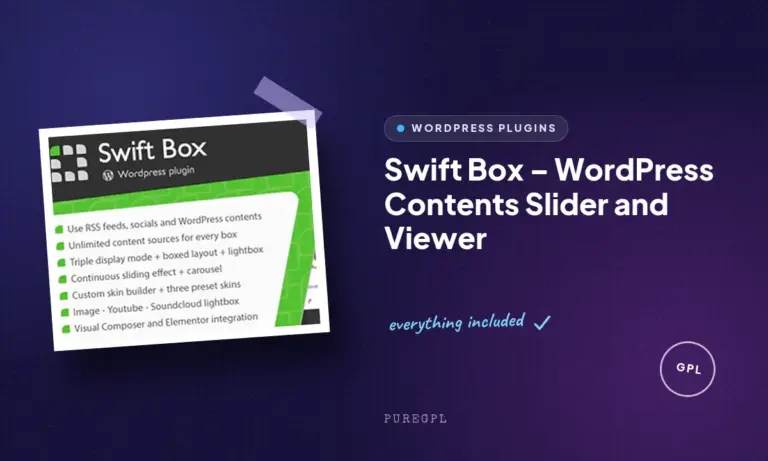 swift box wordpress contents slider and viewer