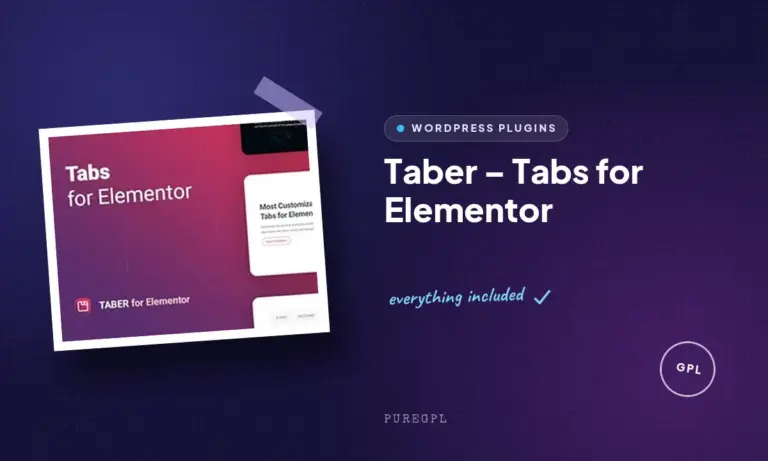 taber tabs for elementor