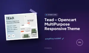 tead opencart multipurpose responsive theme