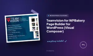 teamvision for wpbakery page builder for wordpress visual composer
